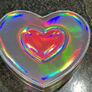 taylor madison designs heart jewelry box holographic